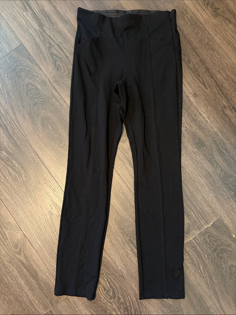 Athleta Black Slim Stretch Dress Pants